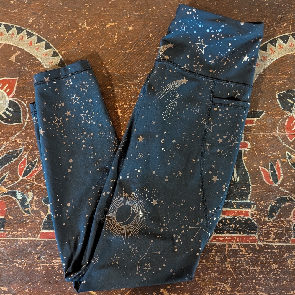 Old Navy Active Elevate Leggings Constellation/Stars